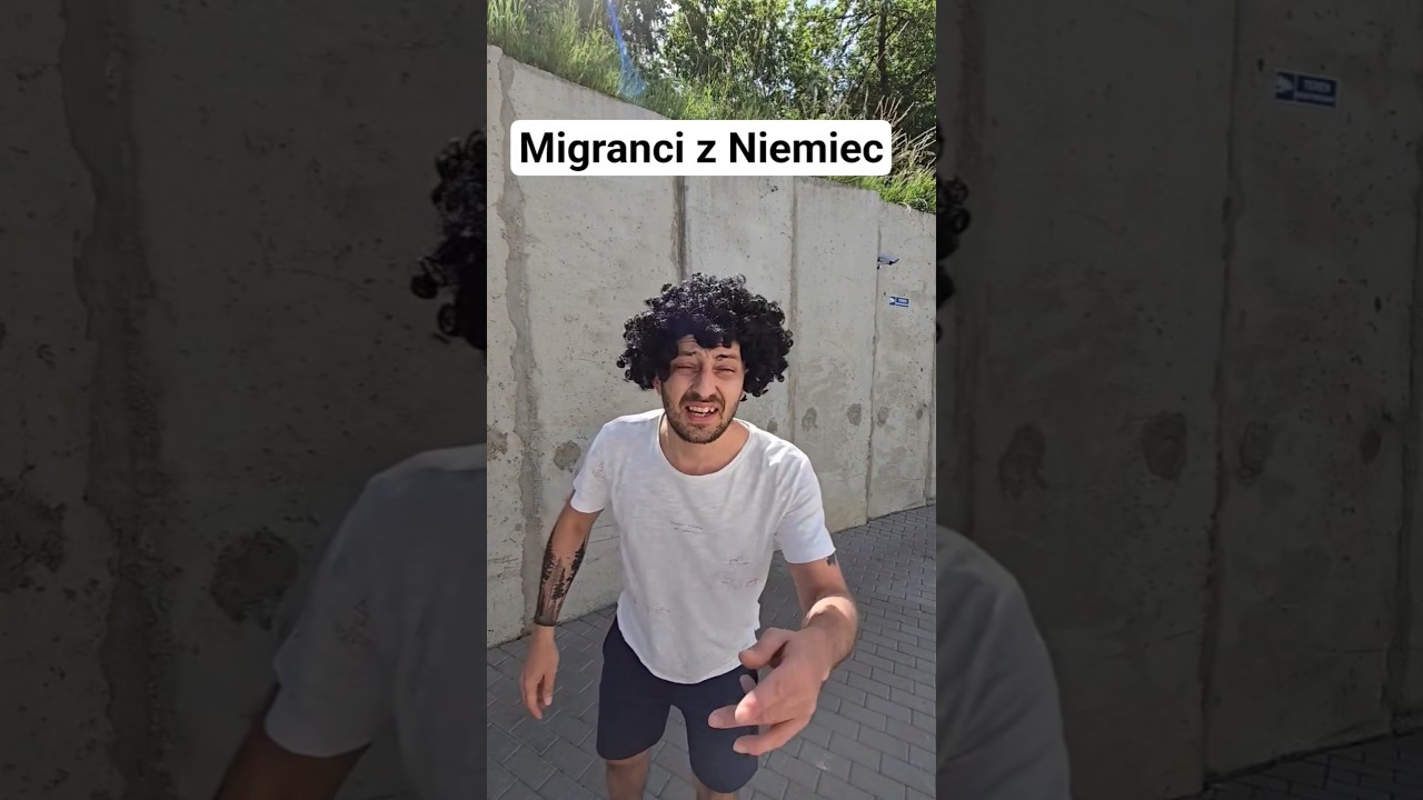 😅🤣 #śmieszne #parodia #migranci