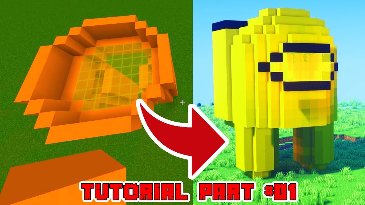 Come Costruire una Casa di Among Us su Minecraft (prima parte) | AMONG US HOUSE in MINECRAFT