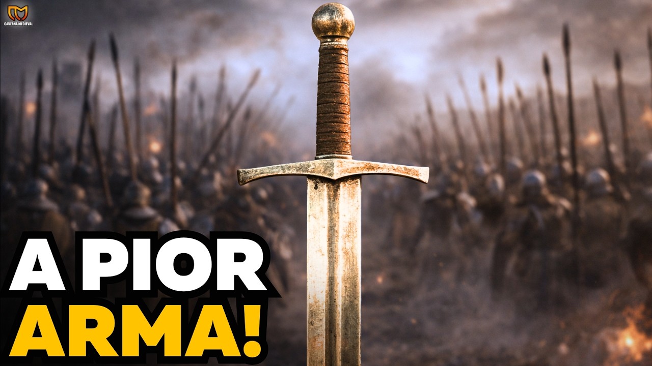 A Espada NÃO Era a Principal Arma da Idade Média (e o cinema mentiu)