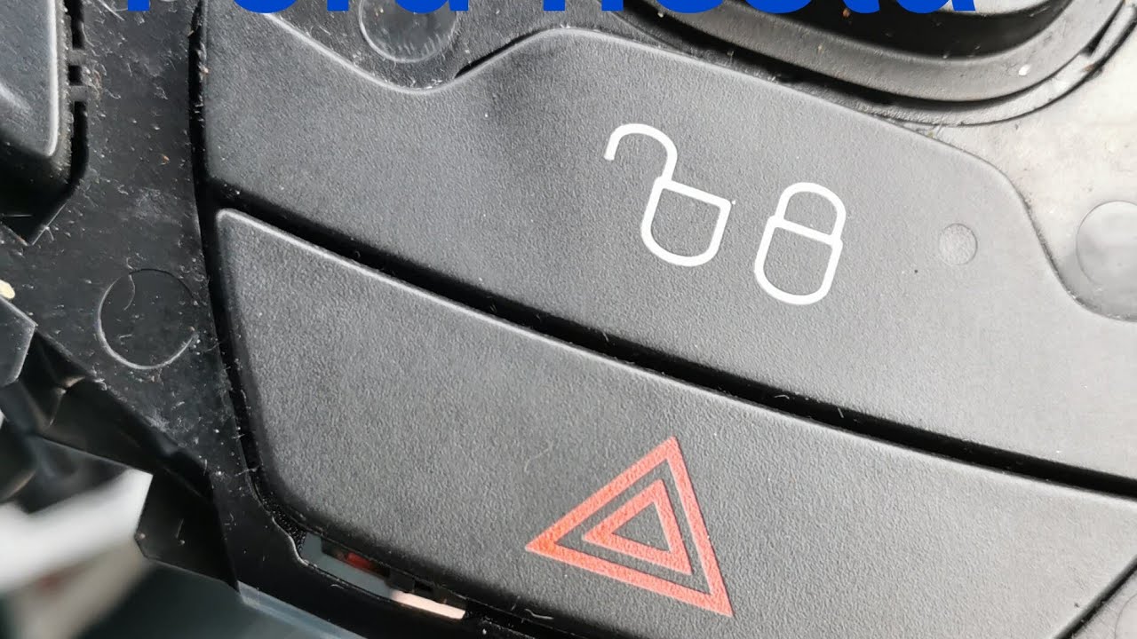 how to fit  a faulty ford fiesta mk7 2008 - onwards dash  hazard switch #flippingcars #carrepair
