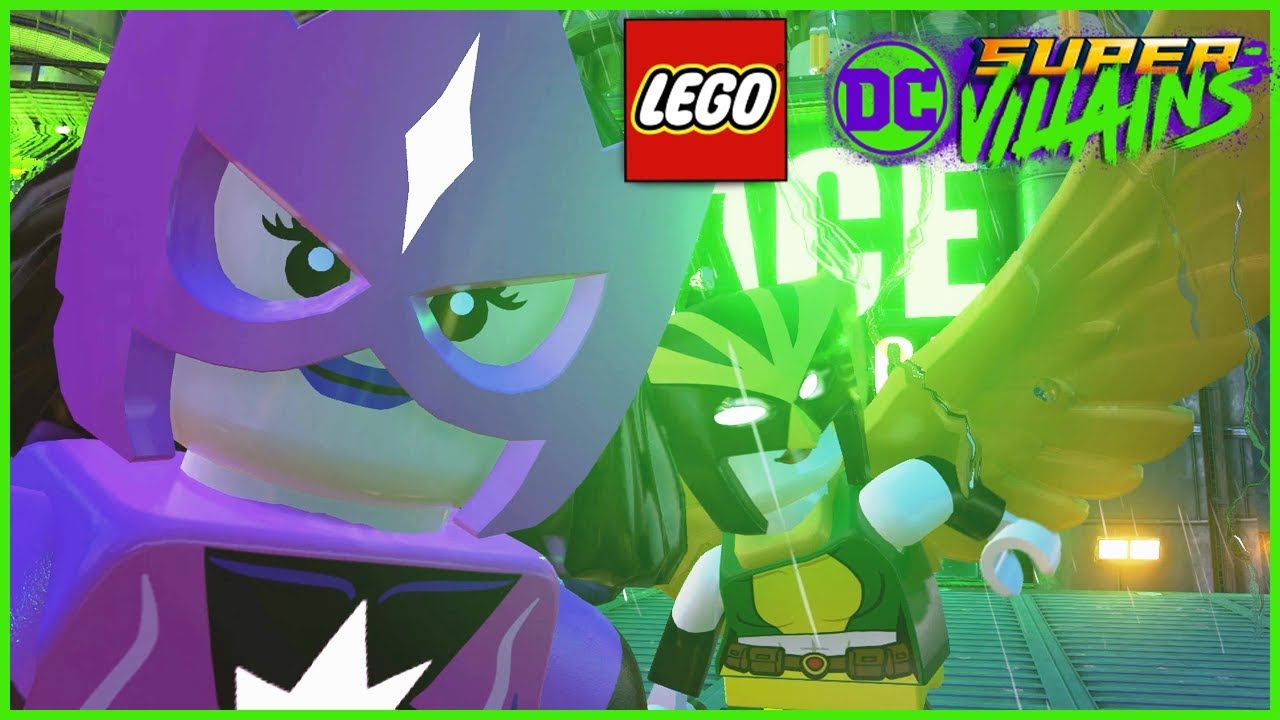 LEGO DC Super Villains Unlocking Hawk Girl & Star Sapphire