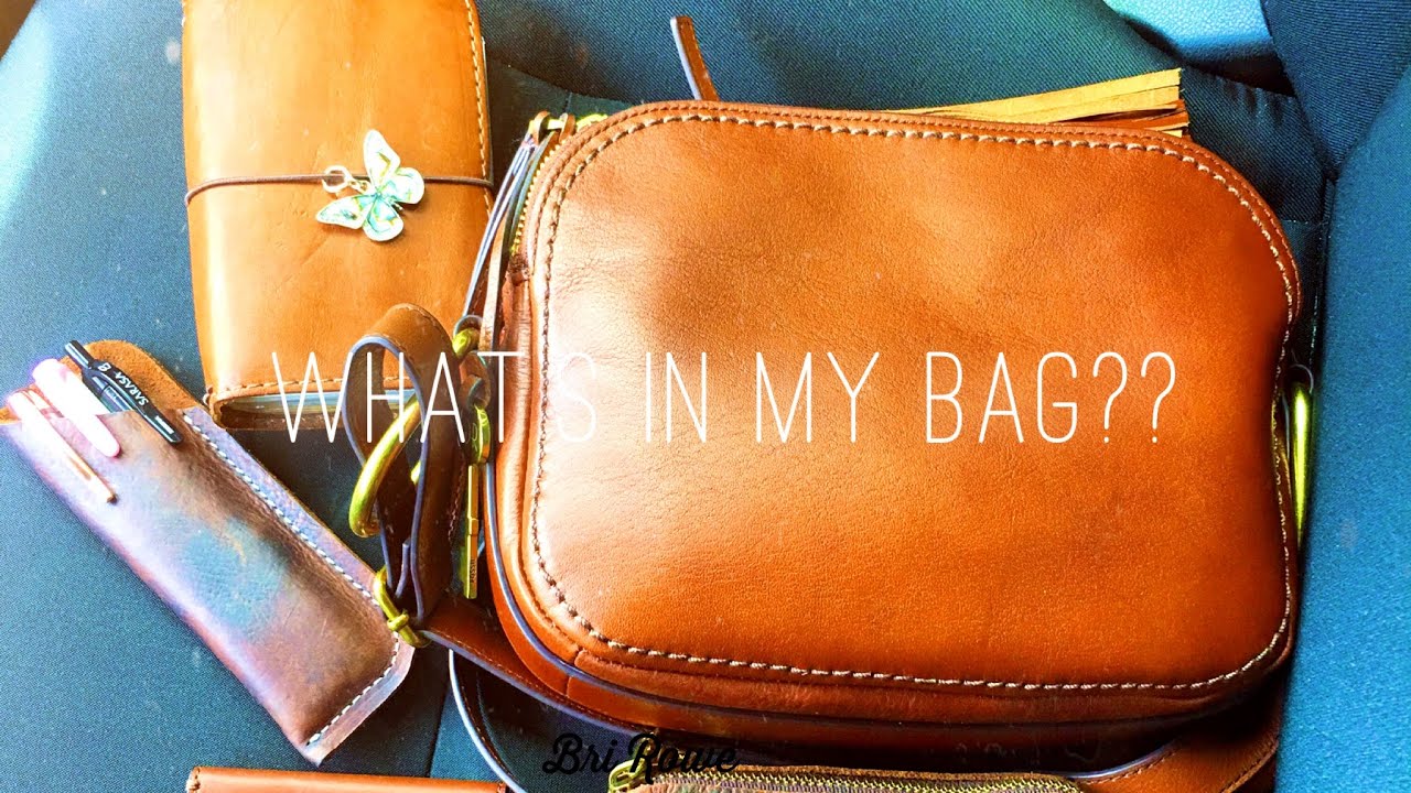 What’s in my Bag?? | Fossil Elle Crossbody Bag