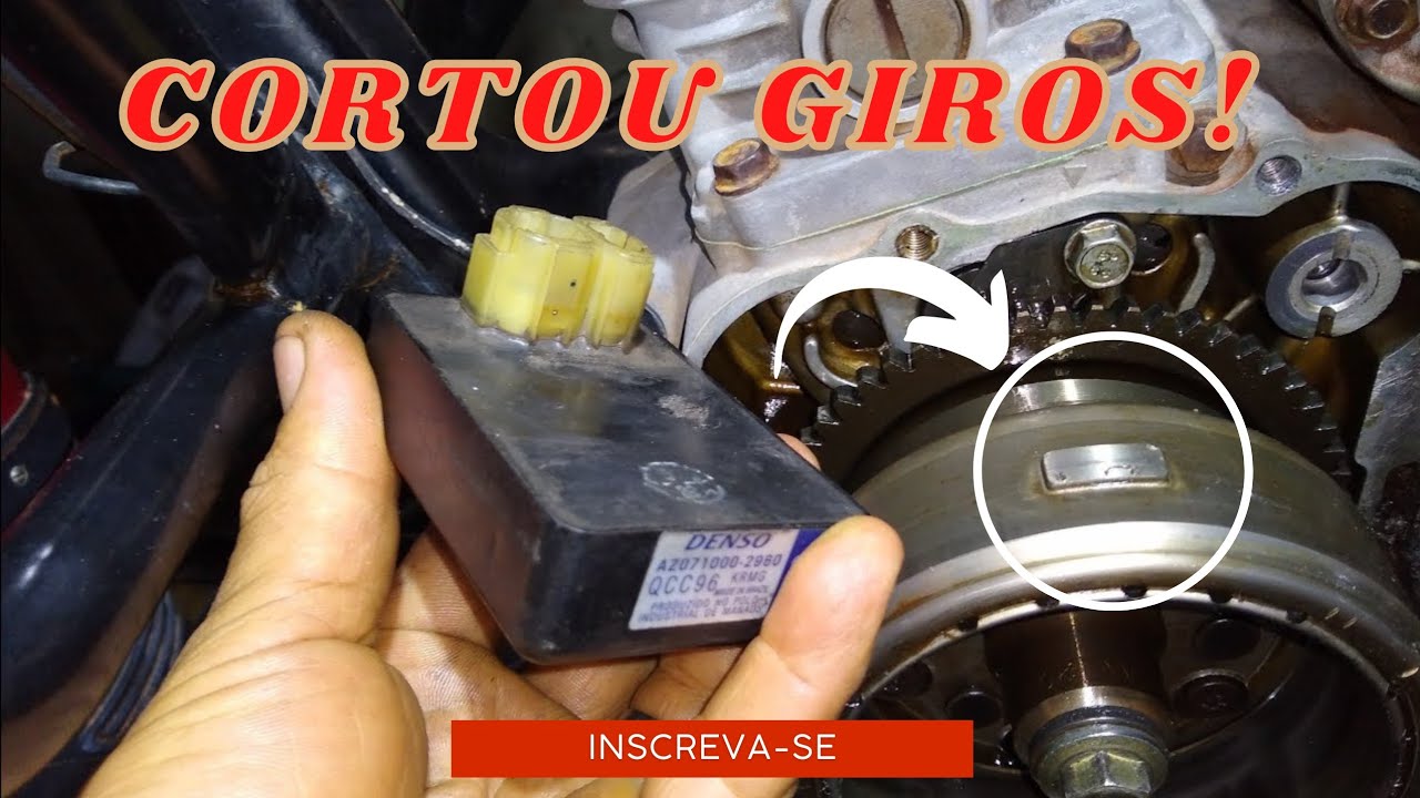 Como Adaptar CDI de Corte de Giros da CG 150 Em Qualquer Moto Até Nas Que Tem Bobina de Faísca!