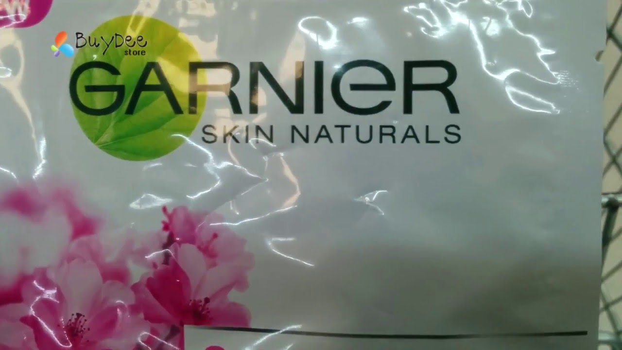 Garnier Skin Naturals Sakura White Pinkish Radiance Intensive Whitening Mask 1 Doses