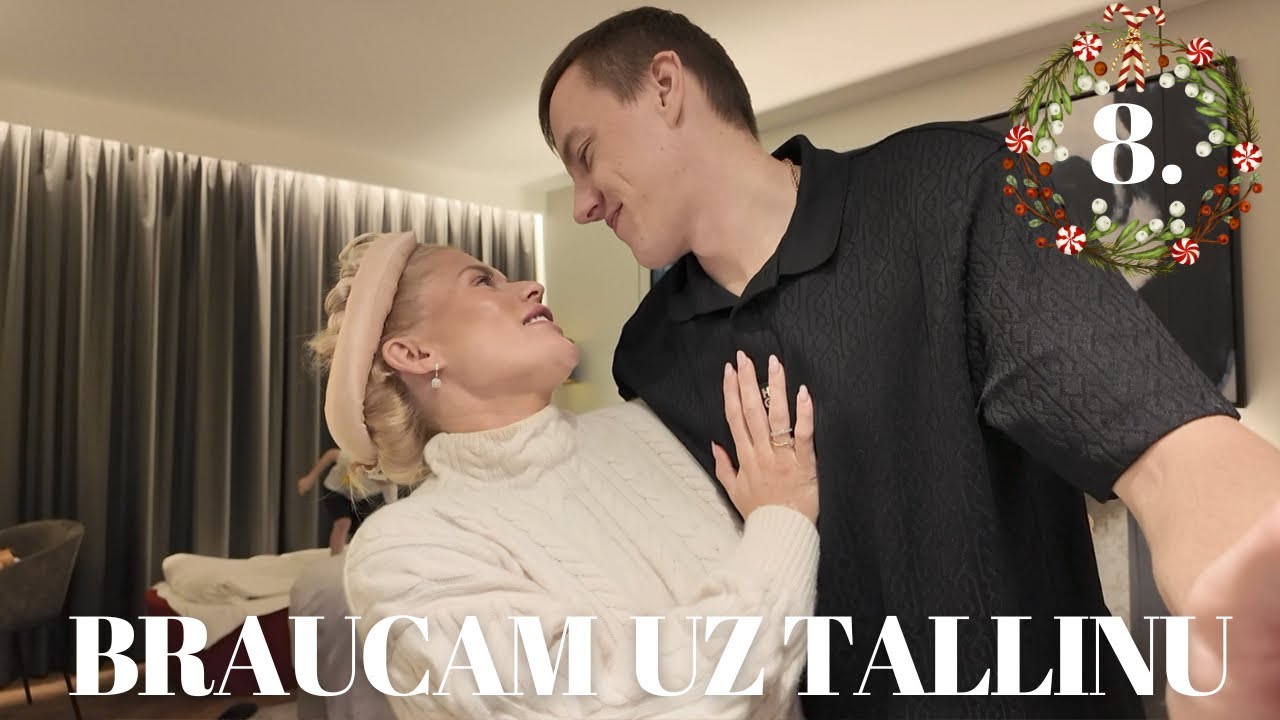 IKGADĒJAIS ZIEMASSVĒTKU TRIPS UZ TALLINU. VLOGMAS DIENA 8