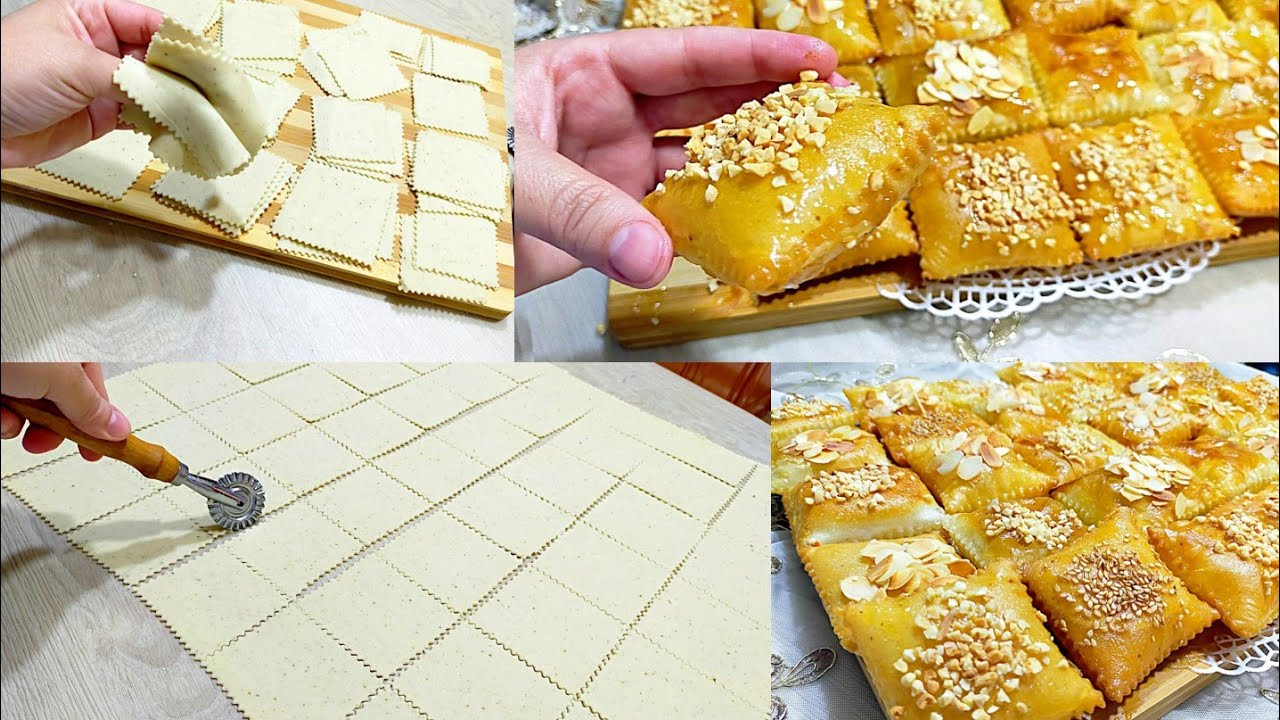 فوقت قياااسي رغيفات معسلين لفطور العيد🎉 دفعة واحدة بلا ورق ولا لوي😂وبلا بيض ولا حليب مقرمشين لذااذ😍