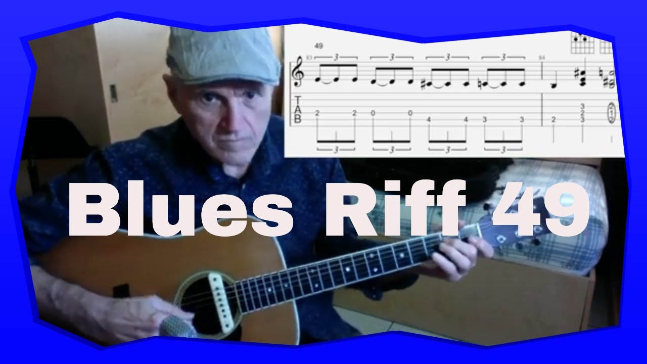 Blues Riff 49: Kickoff, Intro, Turnaround in E