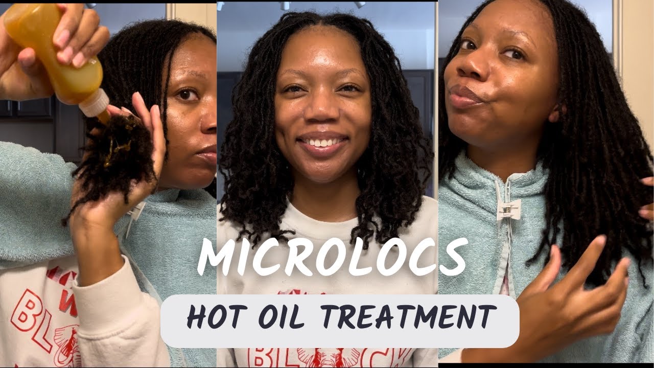 Лечение горячим маслом на микролоках | Простота и потрясающие результаты