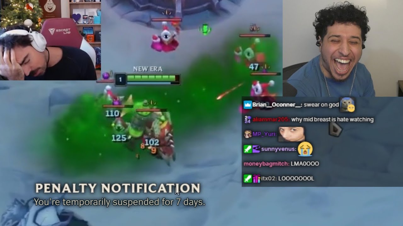 humzh reacts to midbeast analyzing the singed game that got him banned for a week