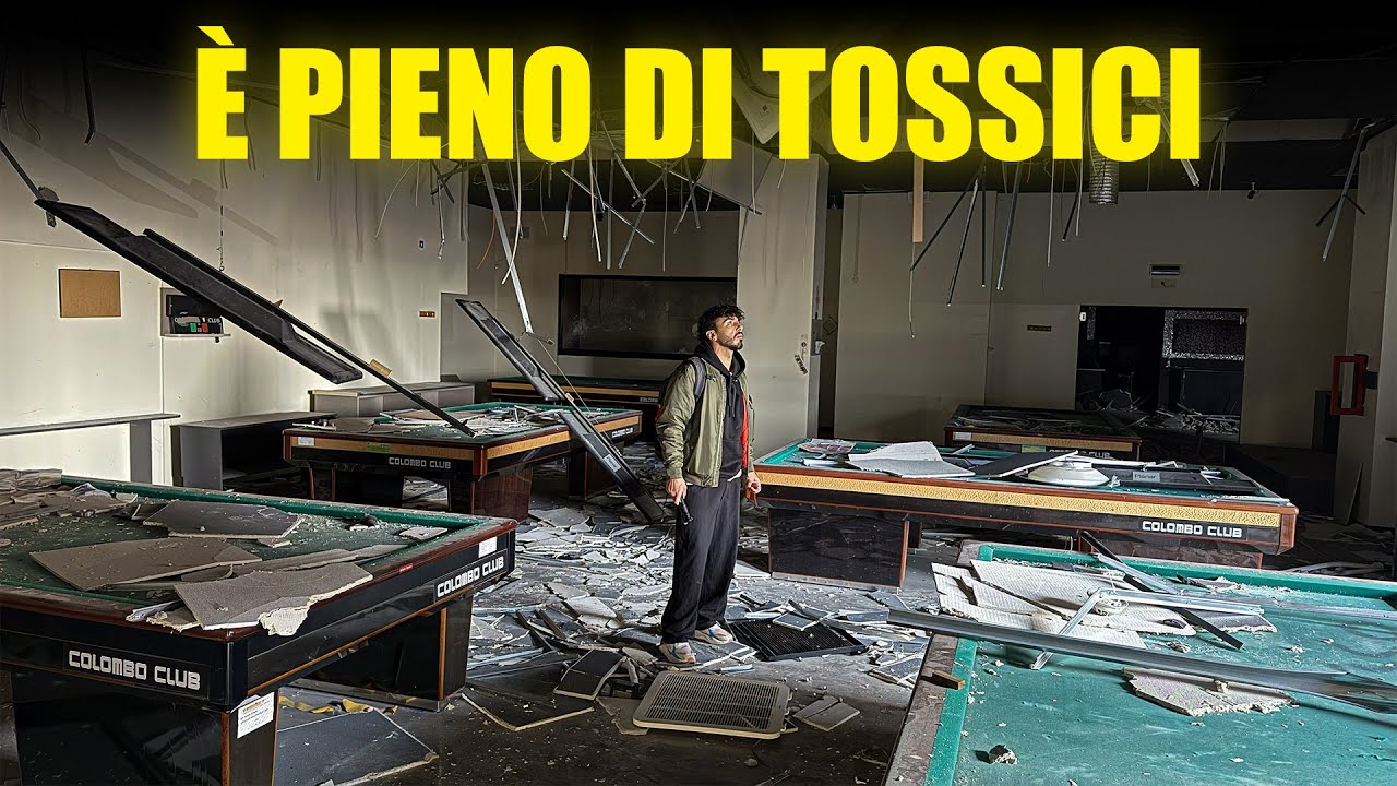 TROVIAMO UN CENTRO COMMERCIALE INQUIETANTE CON UN INTERA SALA SLOT - QUI DENTRO VIVONO DEI TOSSICI!