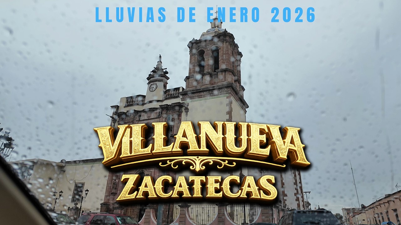 Así se ve VILLANUEVA, ZACATECAS con las primeras lluvias del año