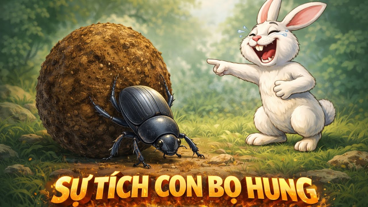 Sự tích con bọ hung - Tuyển tập truyện cổ tích Việt Nam được yêu thích