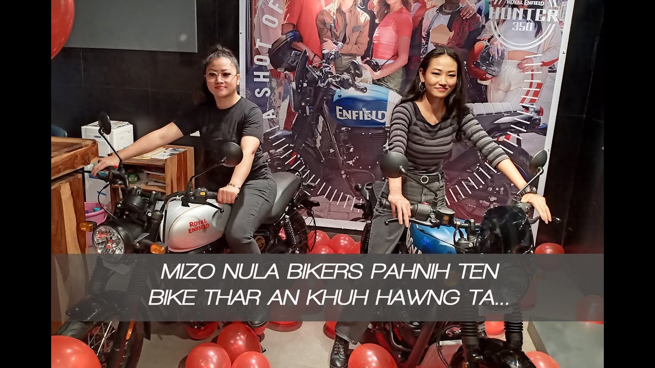 AIZAWL-AH ROYAL ENFIELD HUNTER 350 TLANGZARH A NI TA