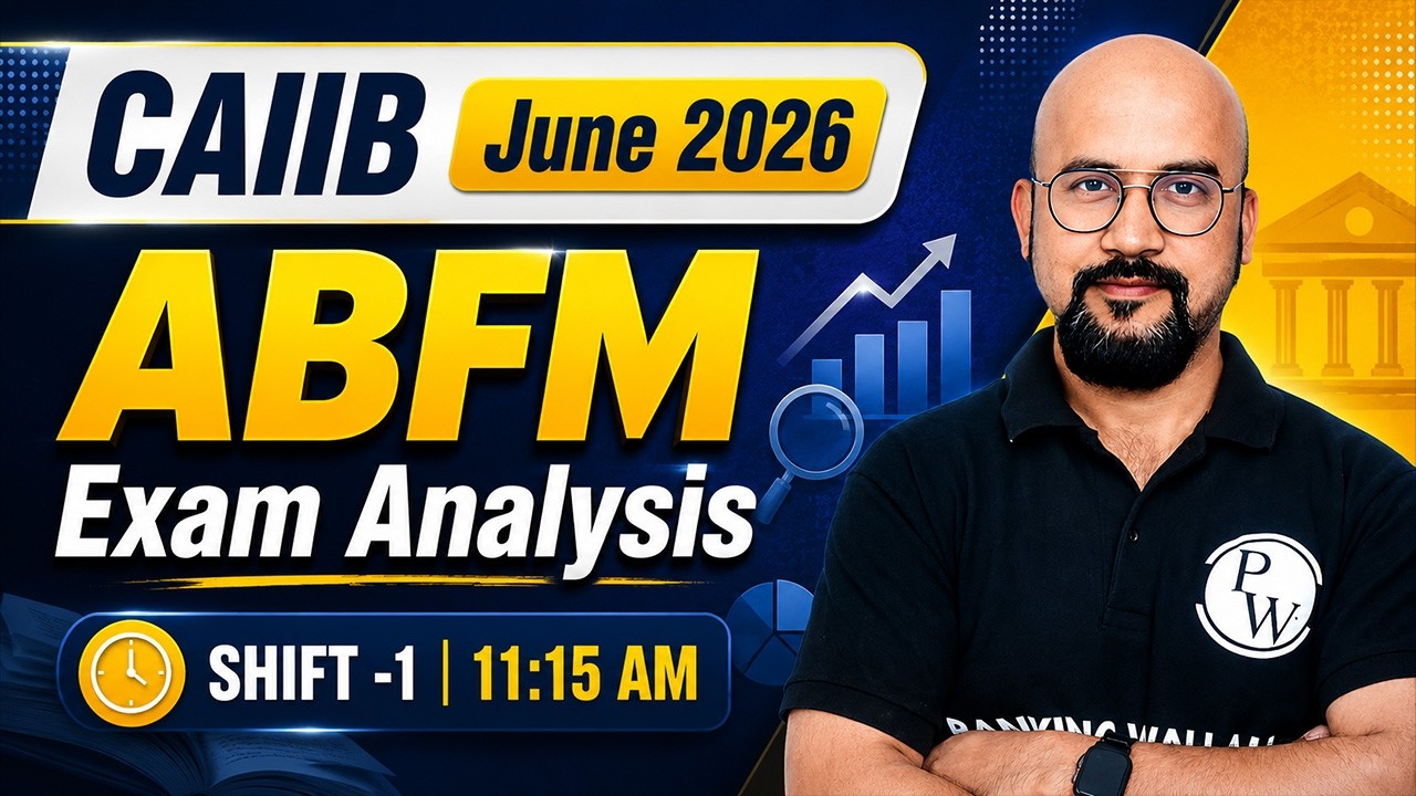 CAIIB ABFM Exam Analysis 2026 | ABFM Shift 1 Exam Analysis | CAIIB ABFM Exam Analysis June 2026