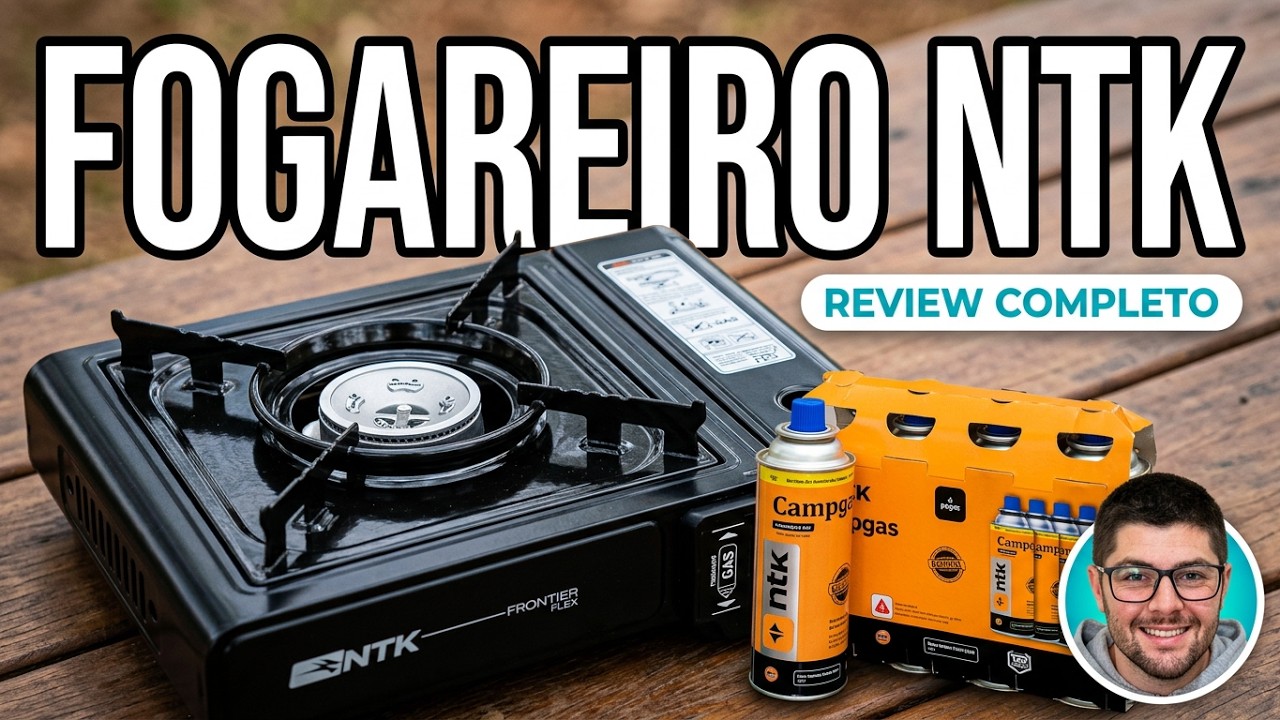 FOGAREIRO NTK FRONTIER FLEX | Vale a pena??? | REVIEW COMPLETO