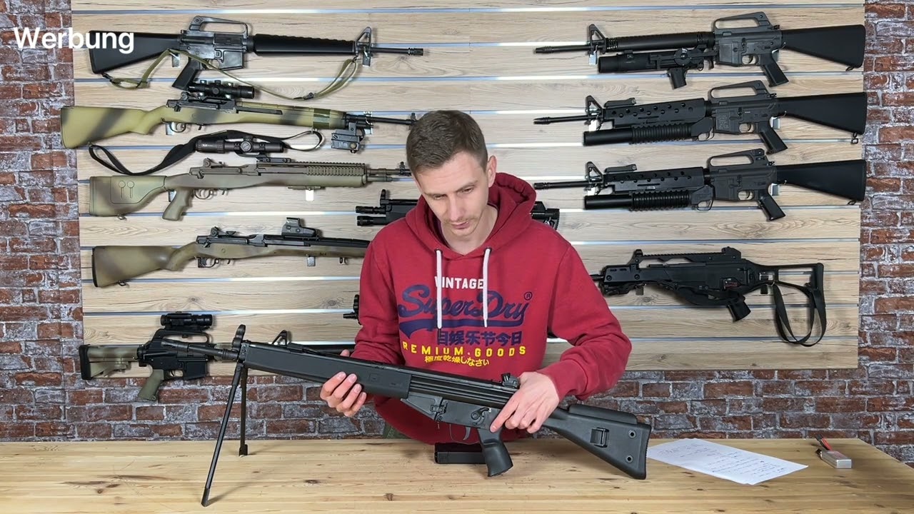 [English] Heckler & Koch G3SG1 LCT LC-3 SG1 Airsoft