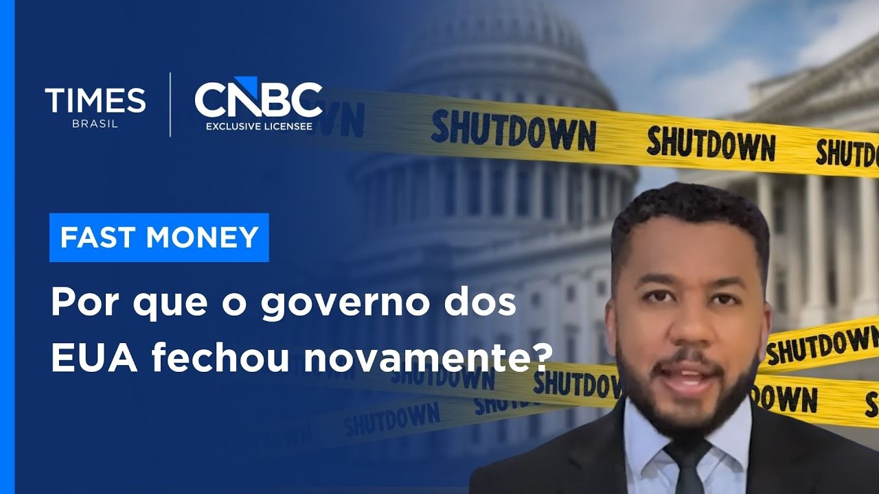 EUA entram no segundo shutdown em 3 meses; Renan de Souza analisa