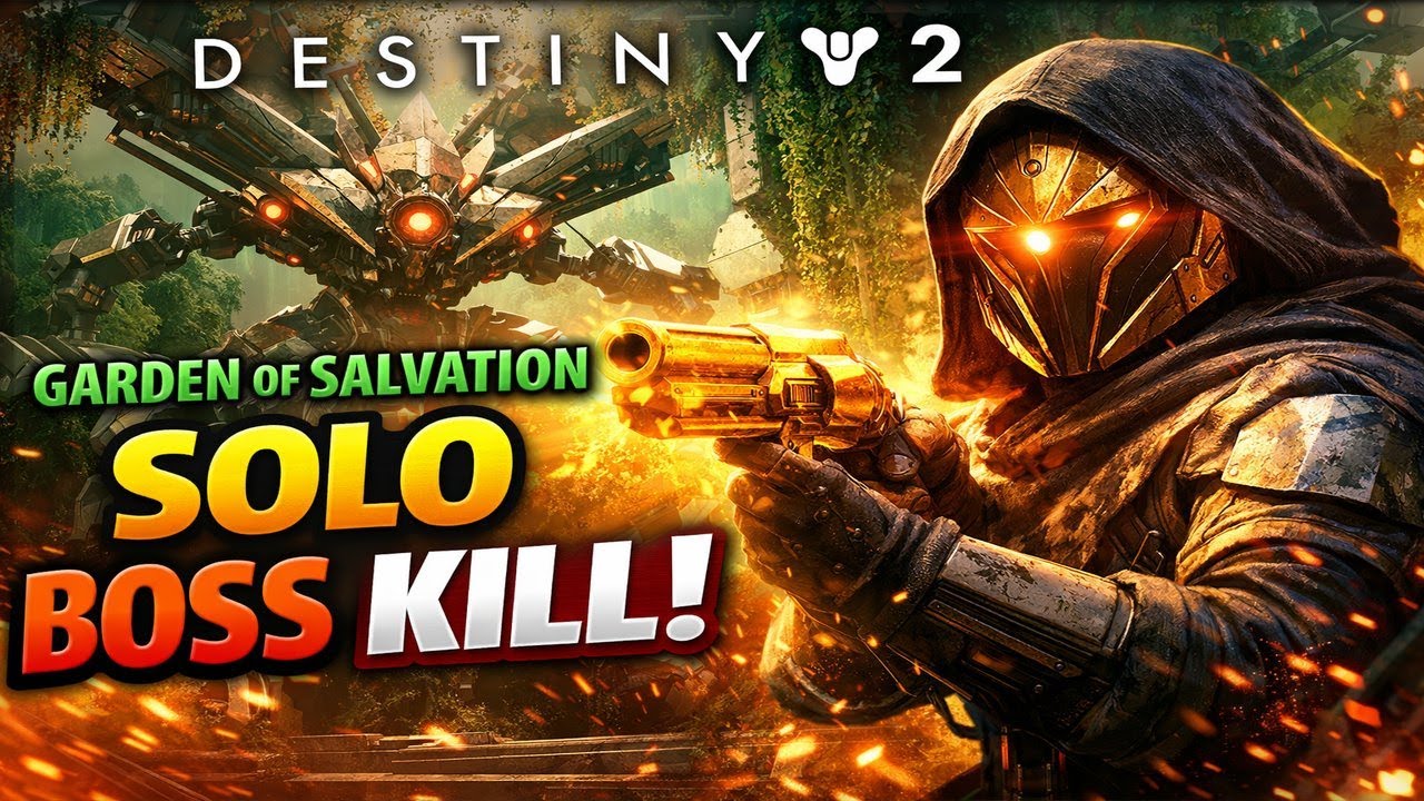 Solo Sanctified Mind, Sol Inherent - Garden of Salvation Raid [Lawless][Hunter]