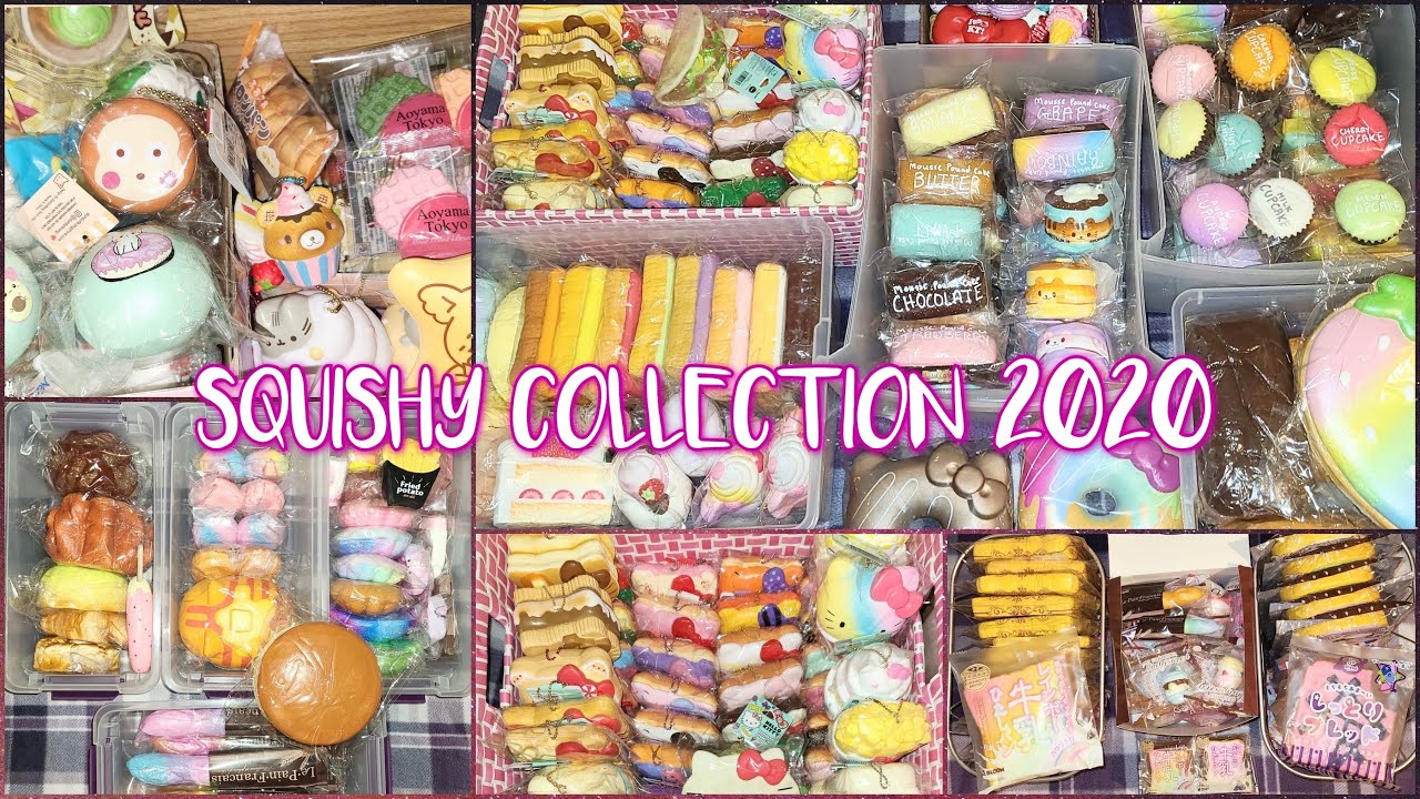 SQUISHY COLLECTION 2020! [iBloom, Hello Kitty, etc.] [376 Squishies!]
