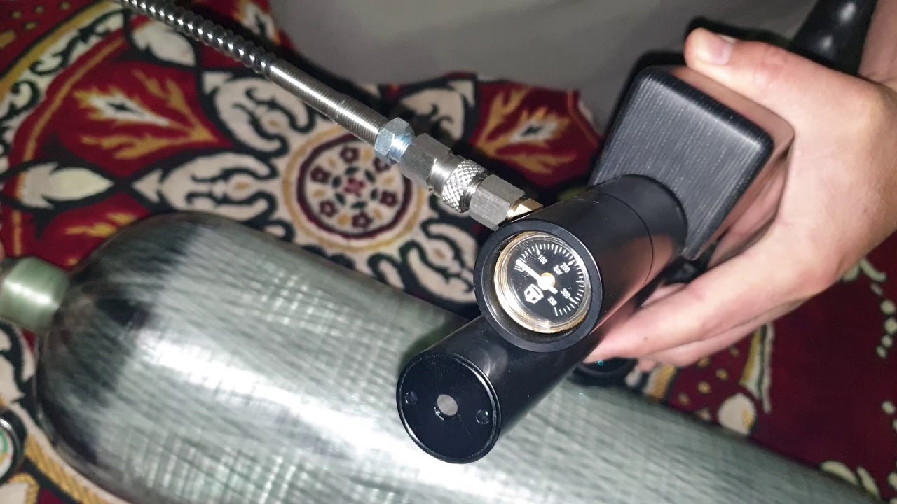 طريقة تعبية بندقية الغاز ( شغلة بسيطة )