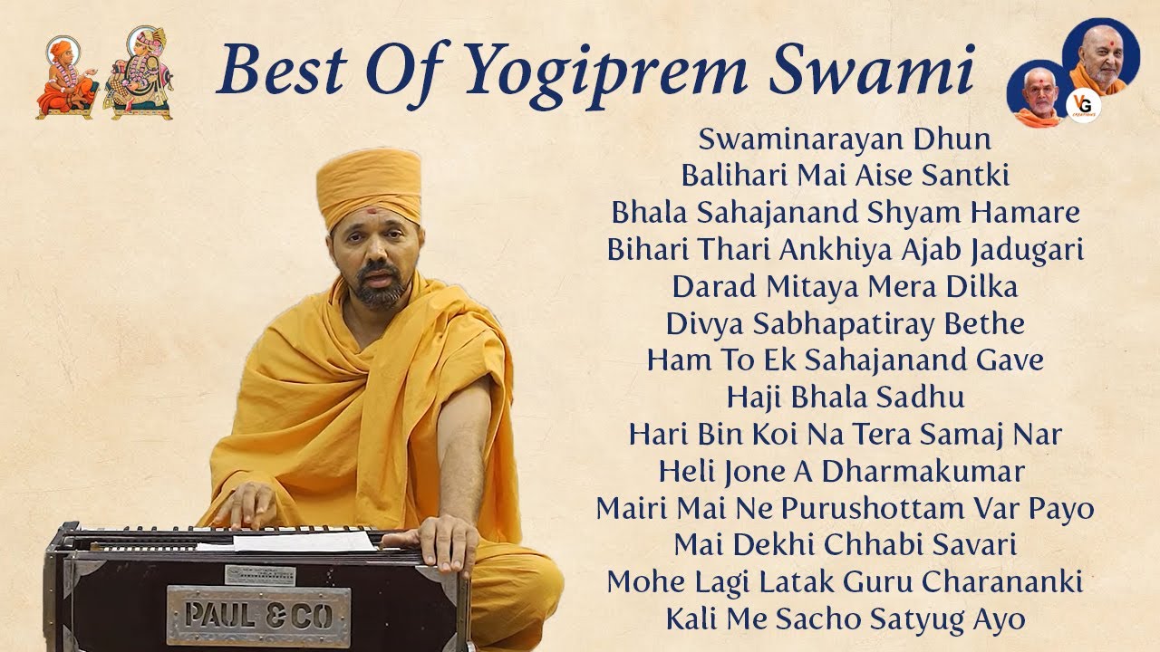 Best Of Yogiprem Swami - 1 | BAPS Kirtans | VG Creations