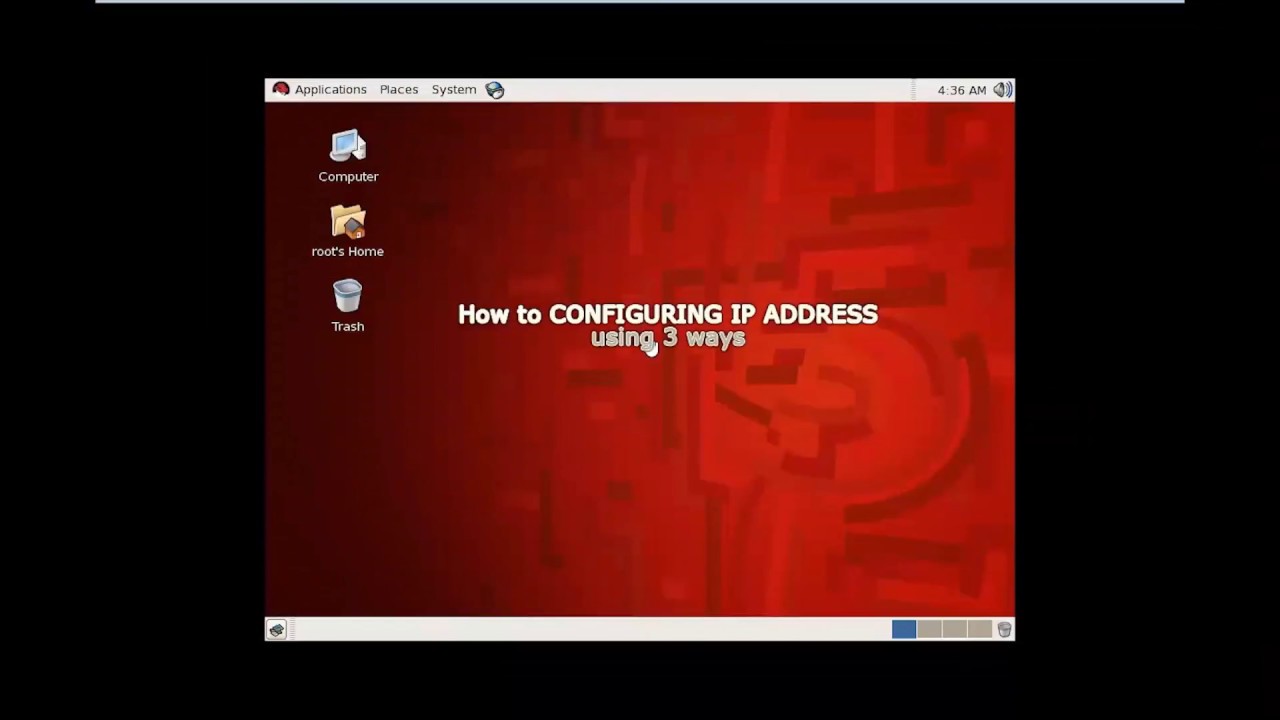 How to Configure  IP address in Red Hat LINUX 6