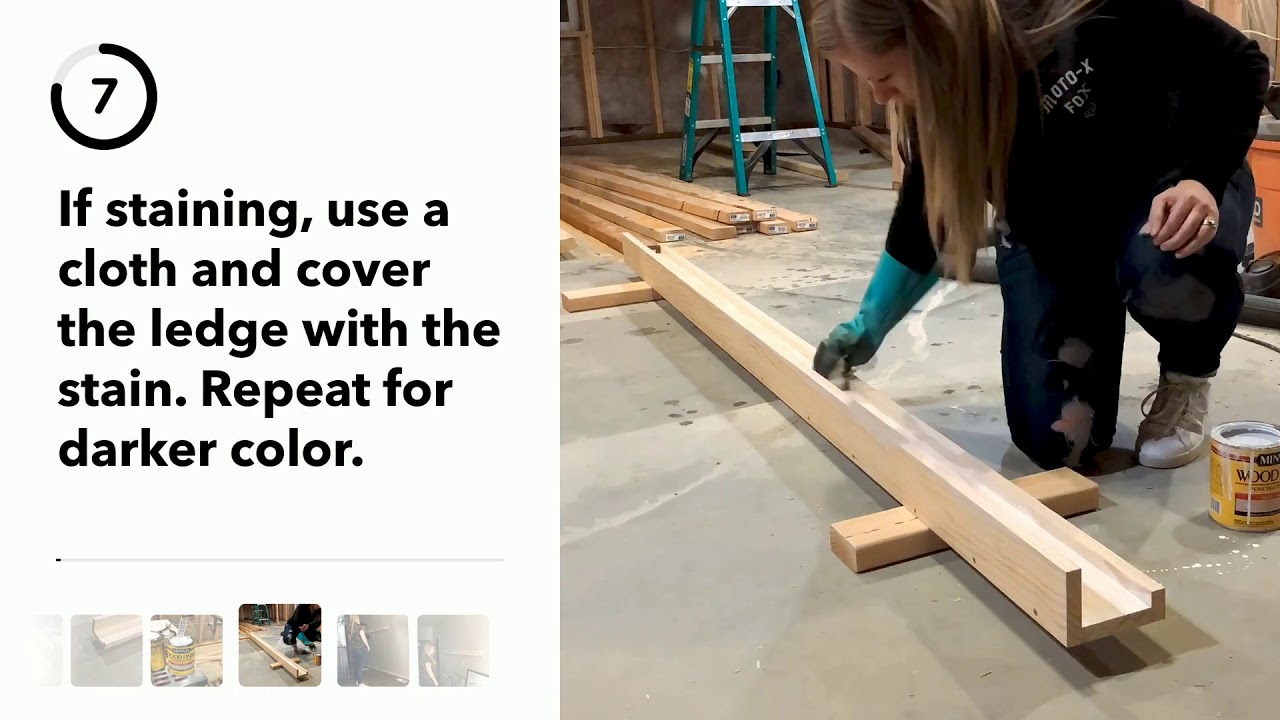 How to Build a Picture Ledge