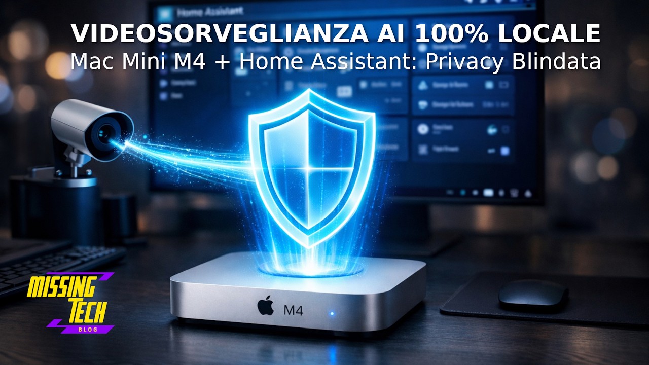 Videosorveglianza AI 100% LOCALE: Mac Mini M4 + Home Assistant 🚀