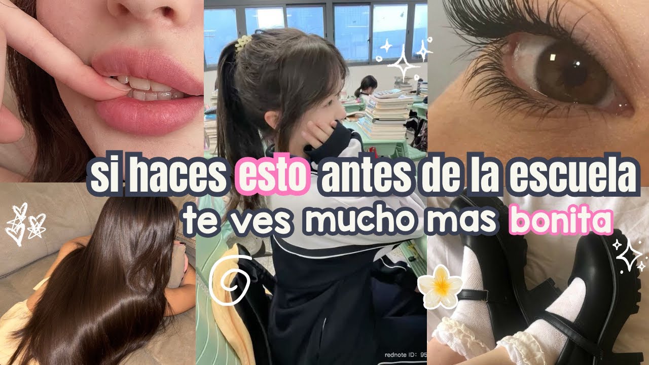 Si haces esto antes de la escuela… te ves 100 veces más bonita 👑💓