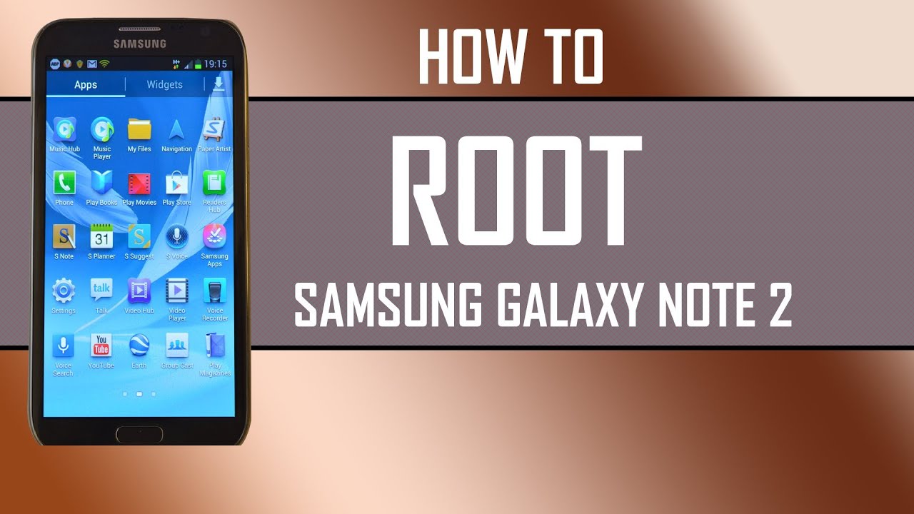 How to Root your Samsung Galaxy note 2
