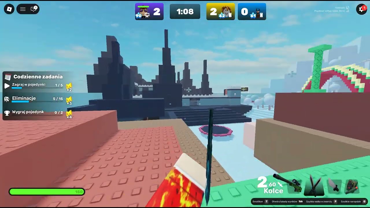 wygrałem z typami w roblox