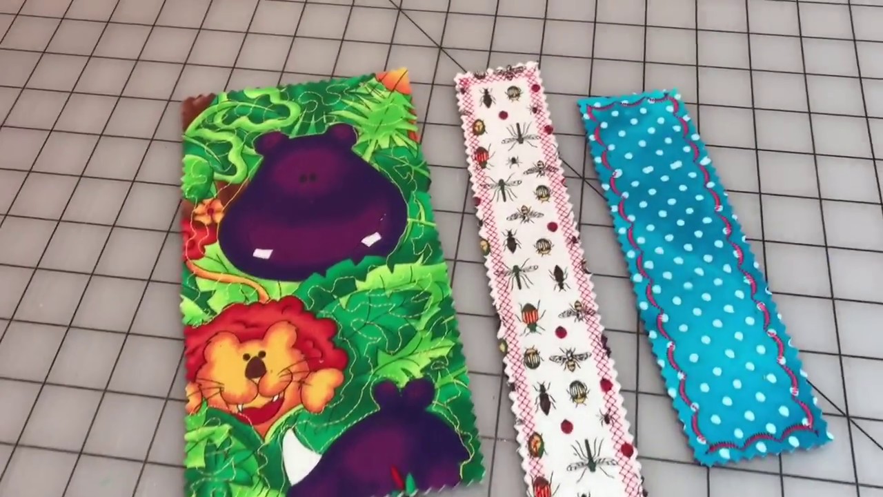 Fabric Bookmarks!
