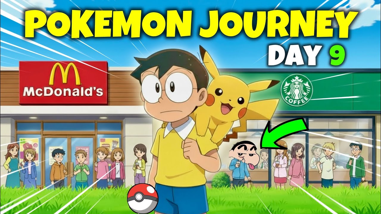 Shinchan and his friends fought against a Ghost Type Pokemon Mismagus 😨 (Pokemon Violet) Episode 9