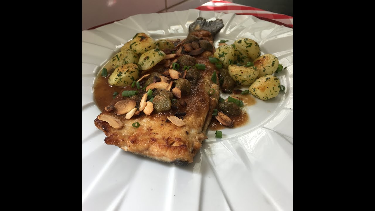 TRUTA COM ALCAPARRAS E AMÊNDOAS
