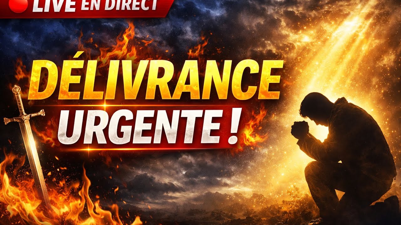🔴 LIVE — PRIÈRE DE DÉLIVRANCE URGENTE 🔥⚔️ Reçois Ta Victoire Ce Soir