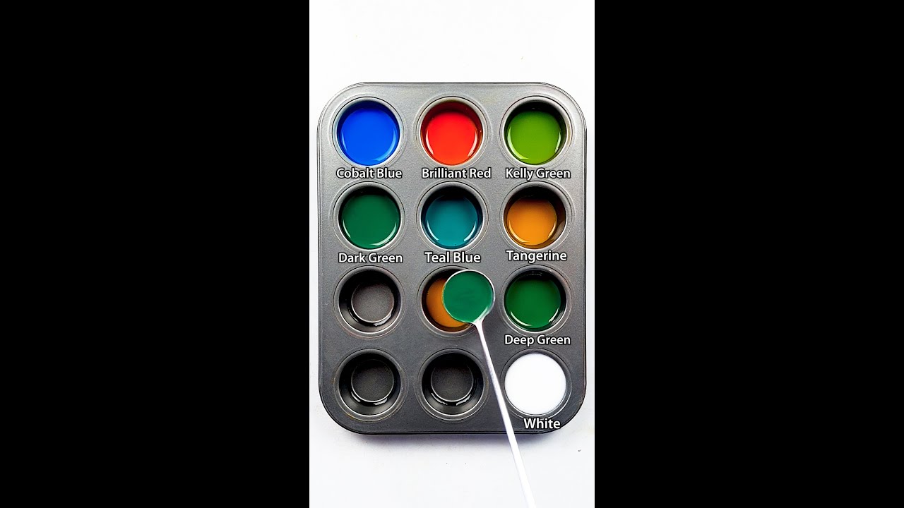 Создание 8 цветов всего из 4 основных цветов 