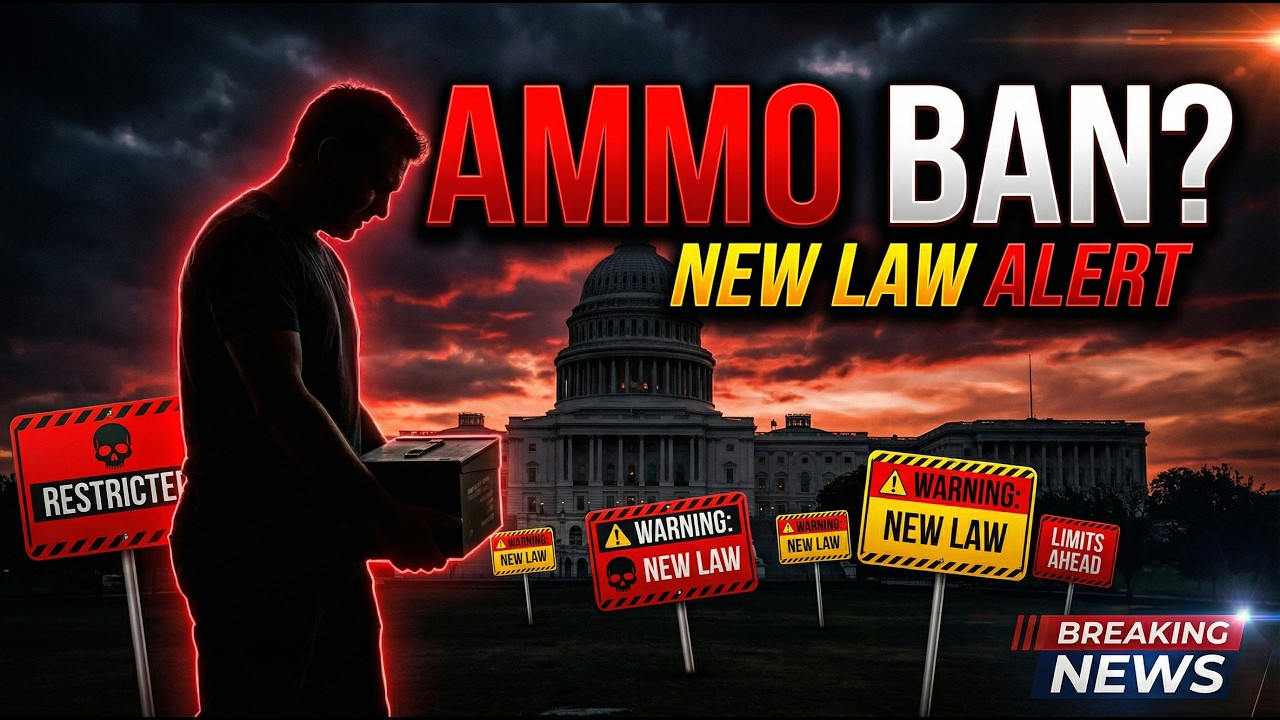 Срочная новость: Новый закон об боеприпасах HR 7166 может запретить онлайн-продажи по всей стране.
