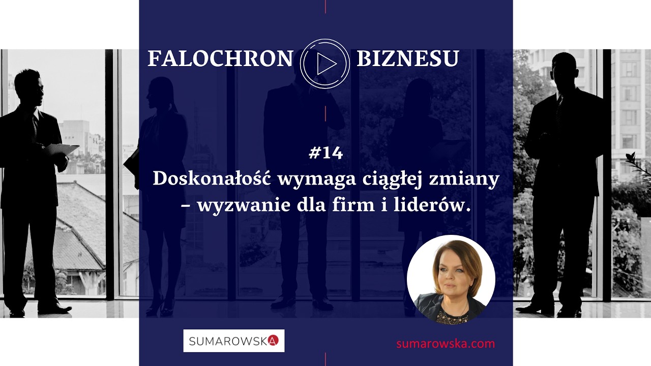 14. Doskonałość wymaga ciągłej zmiany – wyzwanie dla firm i liderów.