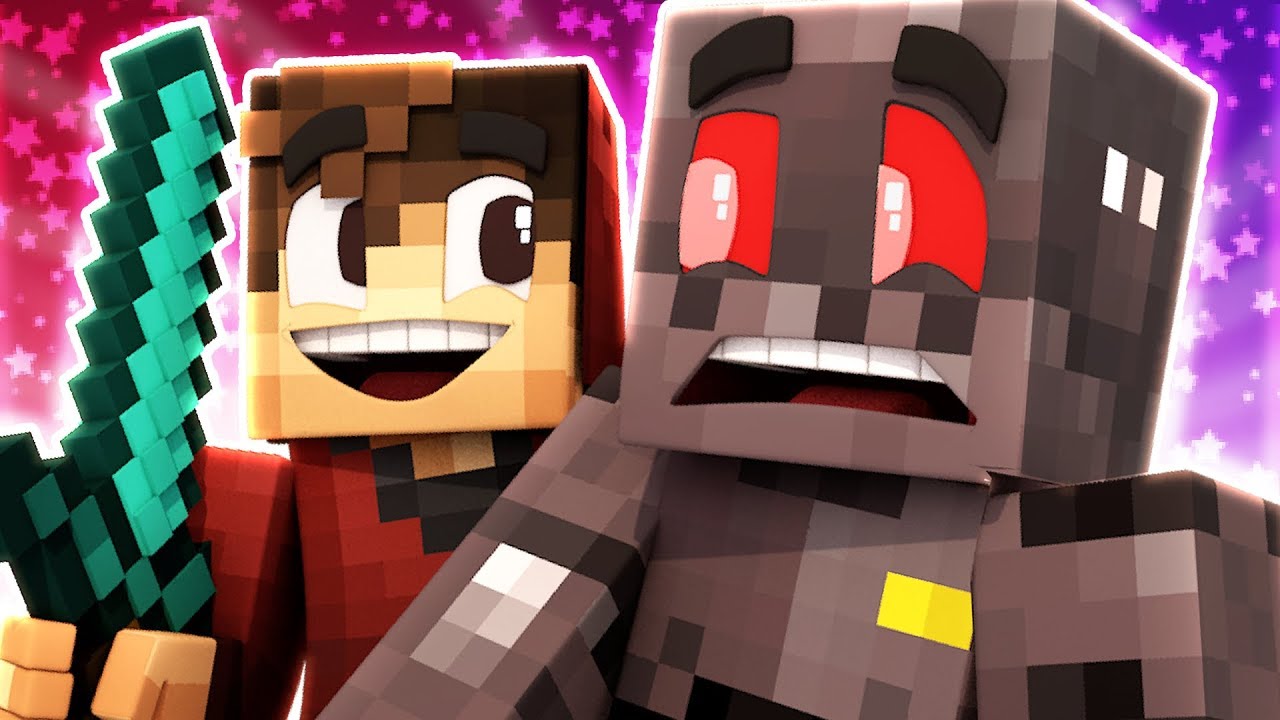 Minecraft Mystery Mute Challenge: Killing A Hacker! (Funny Moments)