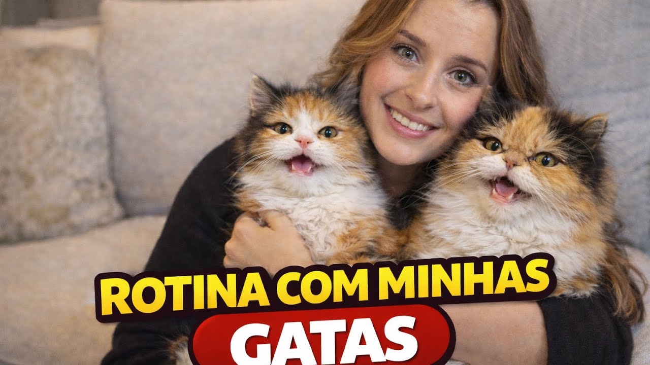 Rotina com minhas gatas#gatos #cat