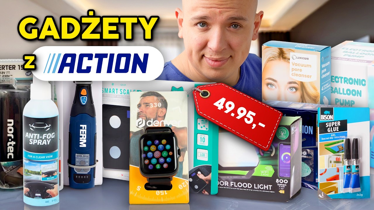 Testujemy VIRALOWE gadżety z ACTION! #2
