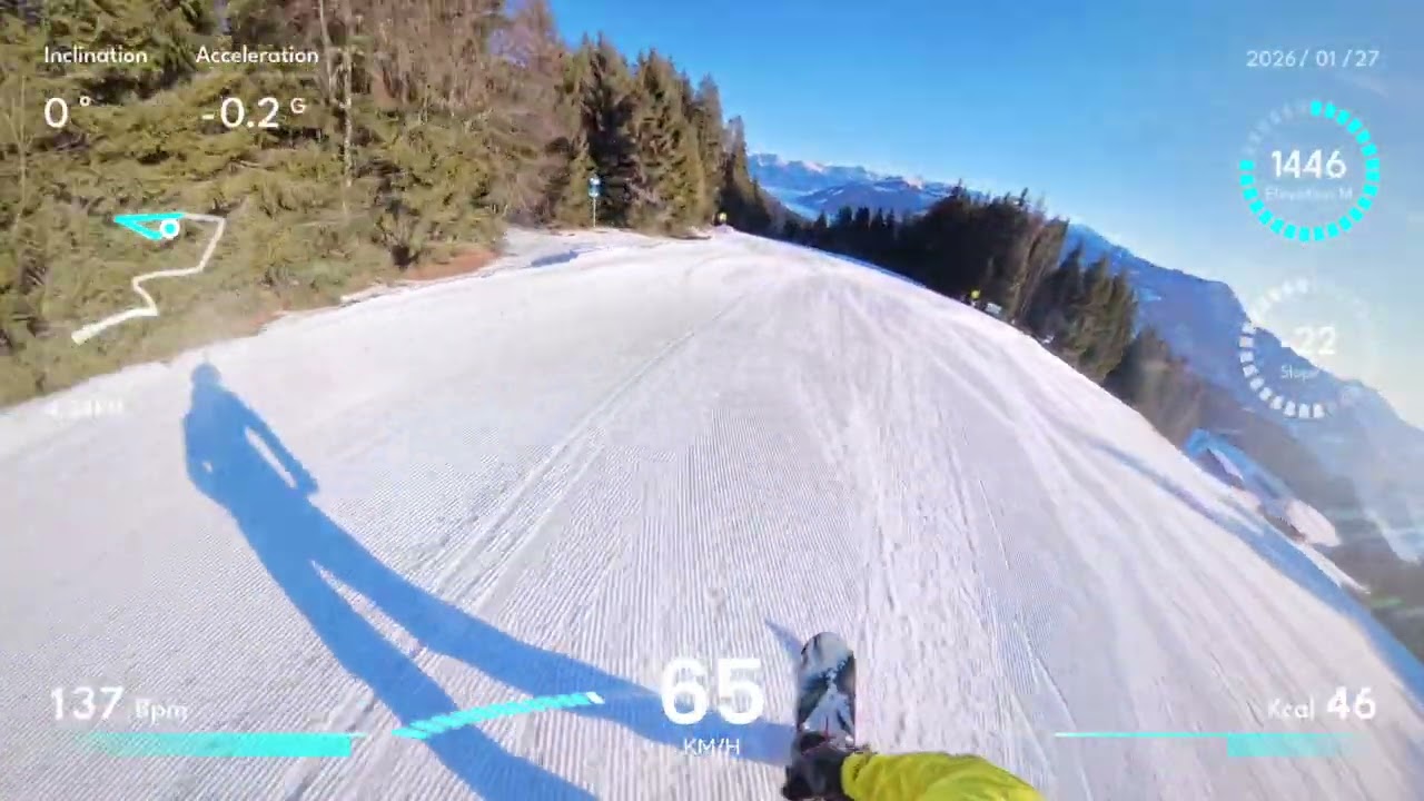 Zell am See trassXpress + 13 ⚫️ full run.