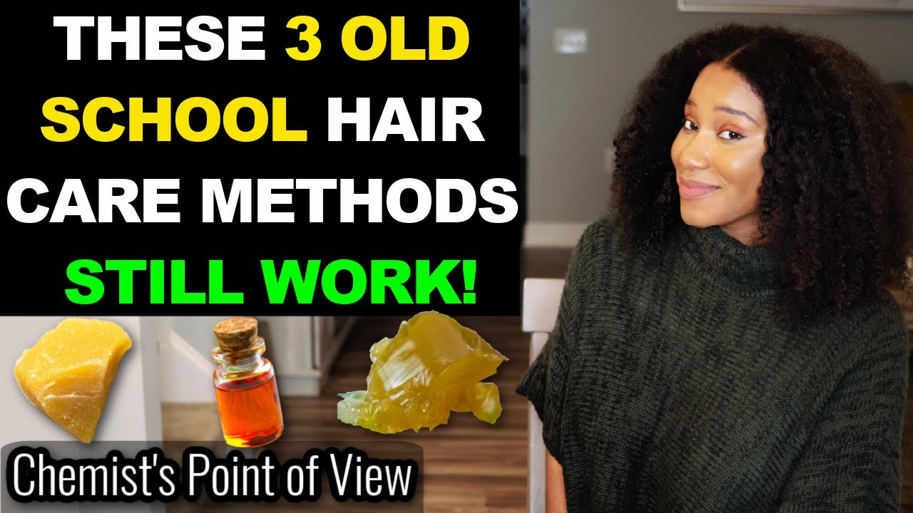 3 OLD SCHOOL HAIR CARE METHODS THAT STILL WORK!