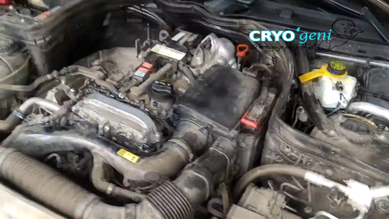 CRYO'géni nettoyage Mercedes Classe E