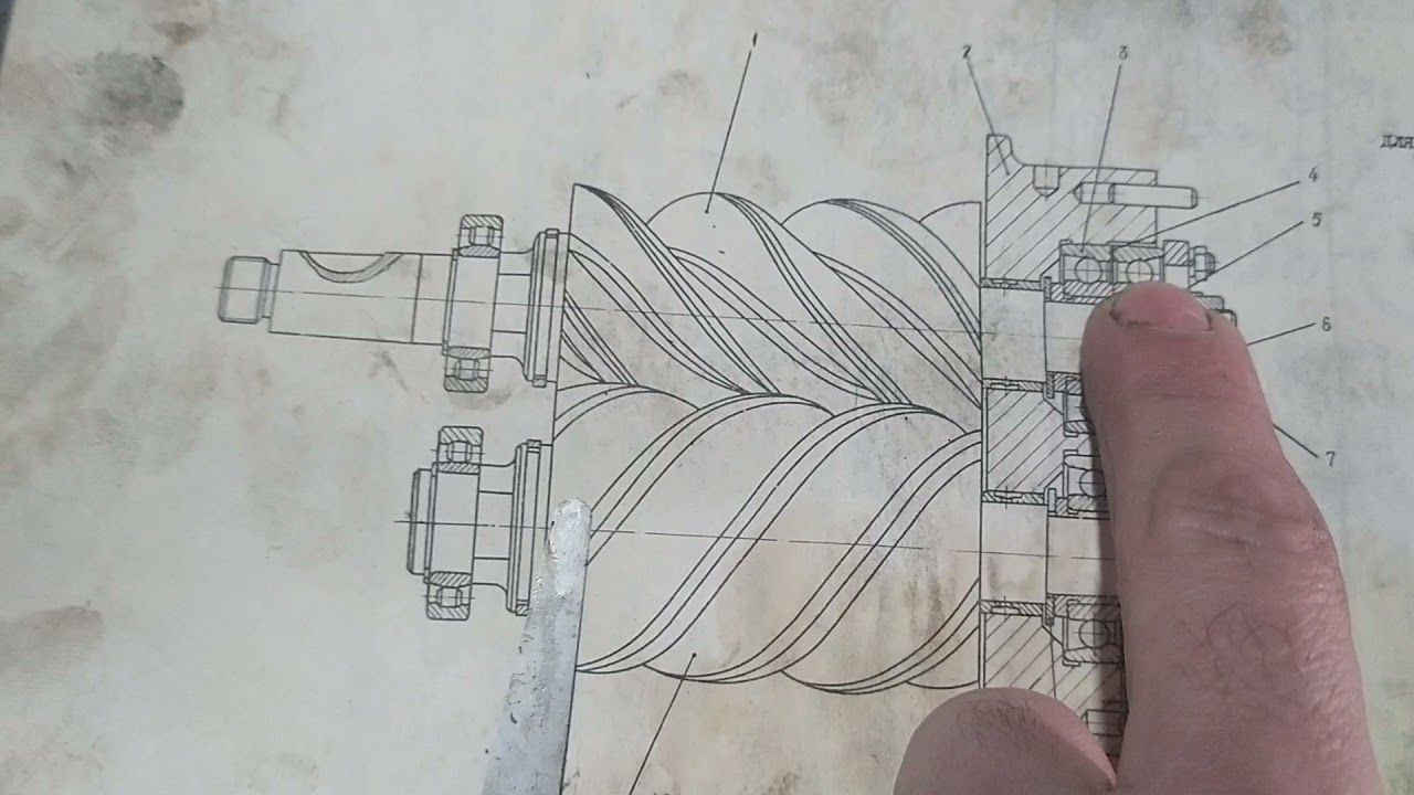 компрессор зиф настройка винтов
