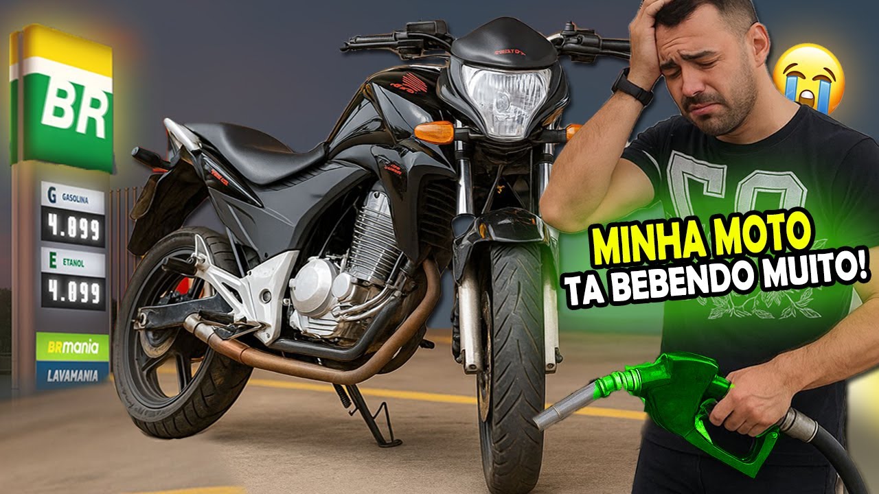 QUAL CONSUMO DA CB300 EM VIAGEM? (me decepcionei) 😭