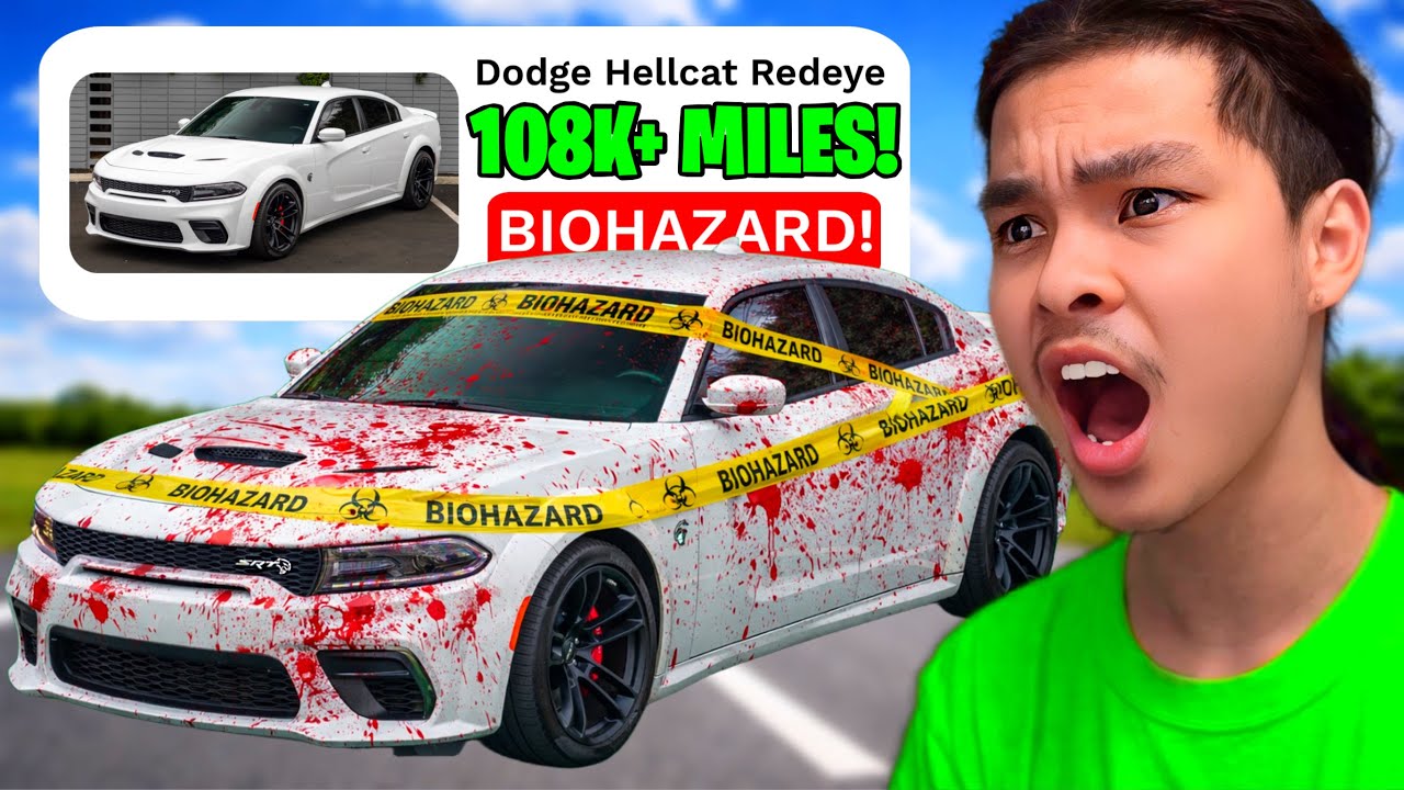 I BOUGHT THE HIGHEST MILEAGE HELLCAT REDEYE ON COPART!