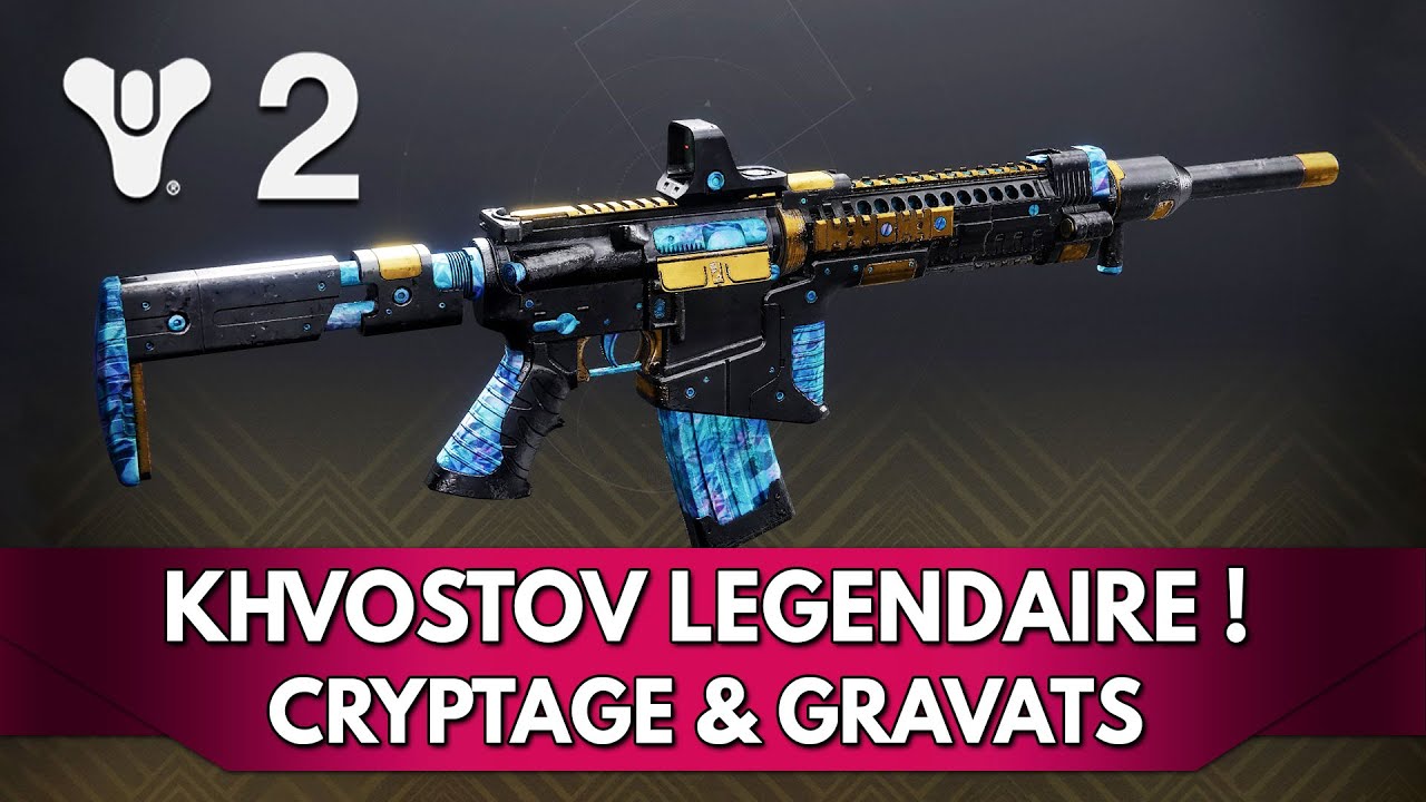 Destiny 2 Tuto FR : Khvostov Légendaire ! Code de Cryptage Perdu & Gravats