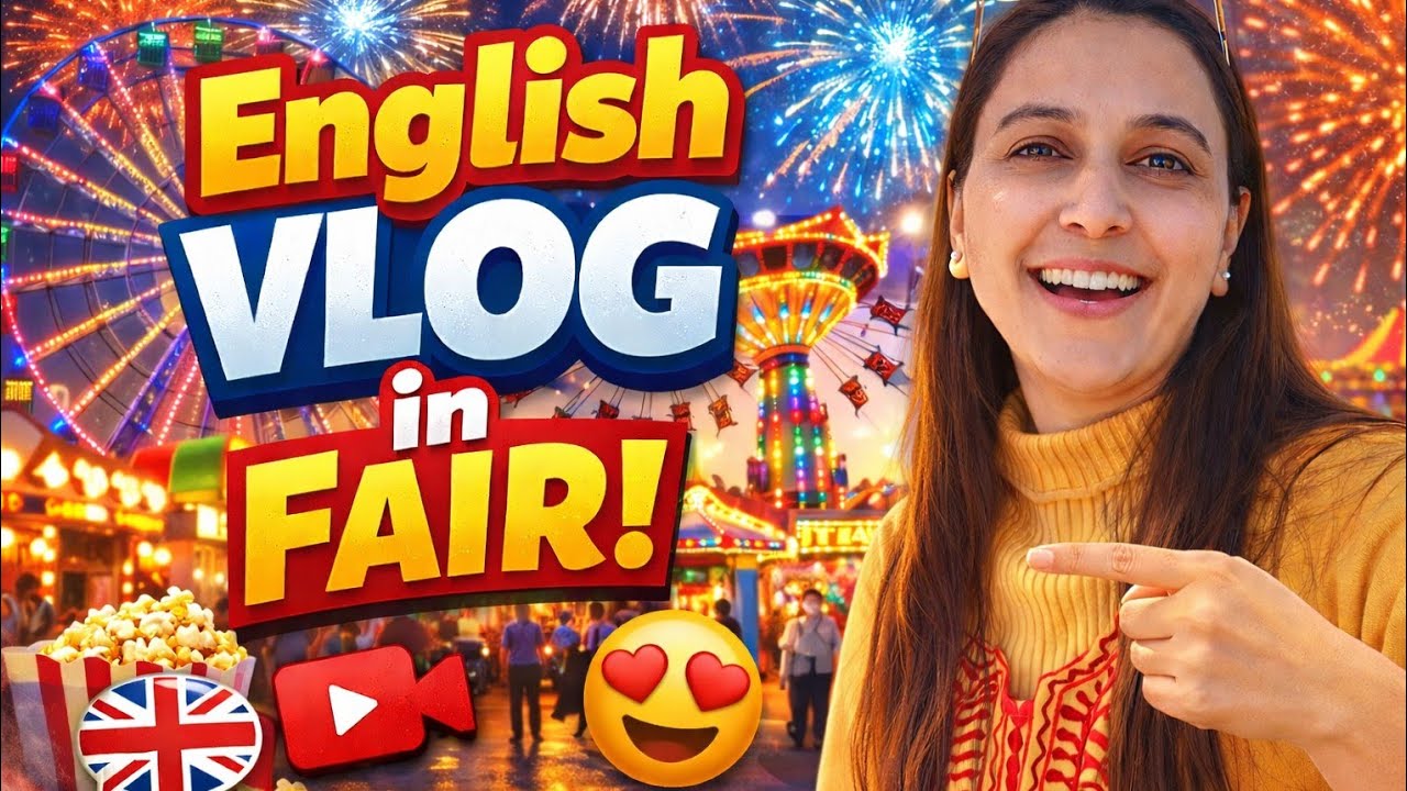 English Vlog In Mela 😍 || Learn English With Me || English Speaking Practice || Preeti Singh 