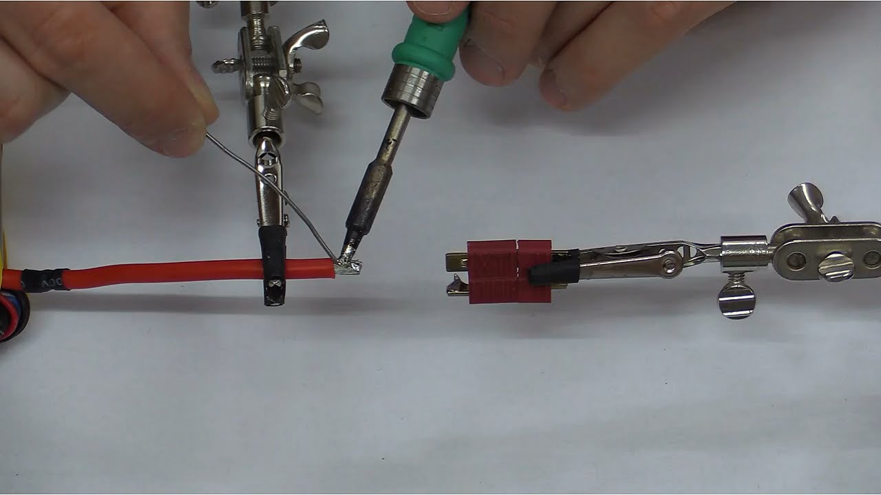 Modellbaustecker einfach löten: Deans, T-Stecker, XT60, Goldkontakt | HD